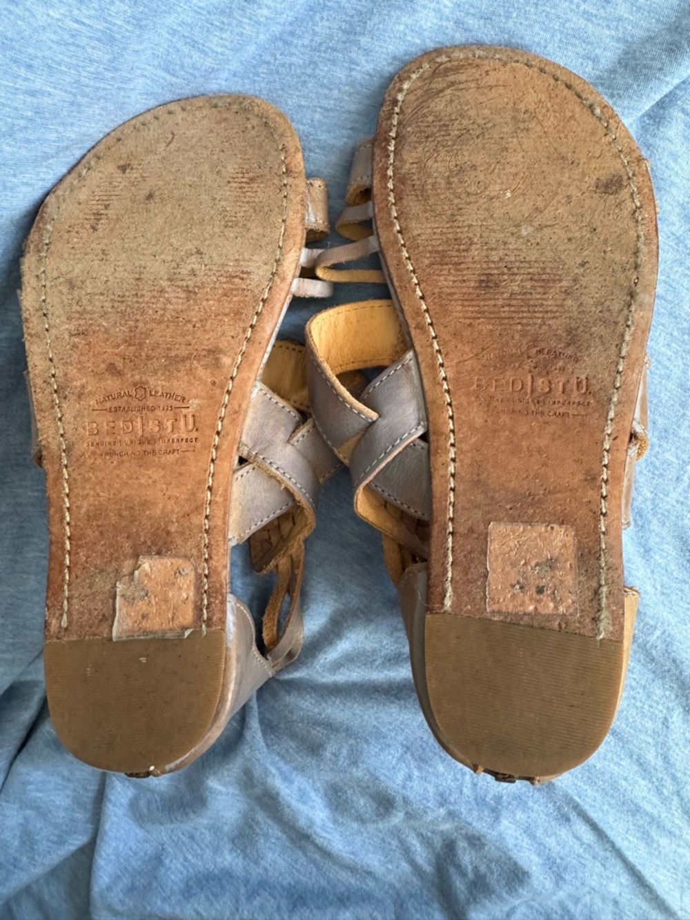 Leather Bed|Stu Sandals. - Picture 5 of 5